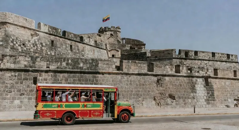 Cartagena Panoramic City Tour: Monuments, Walls & Castle